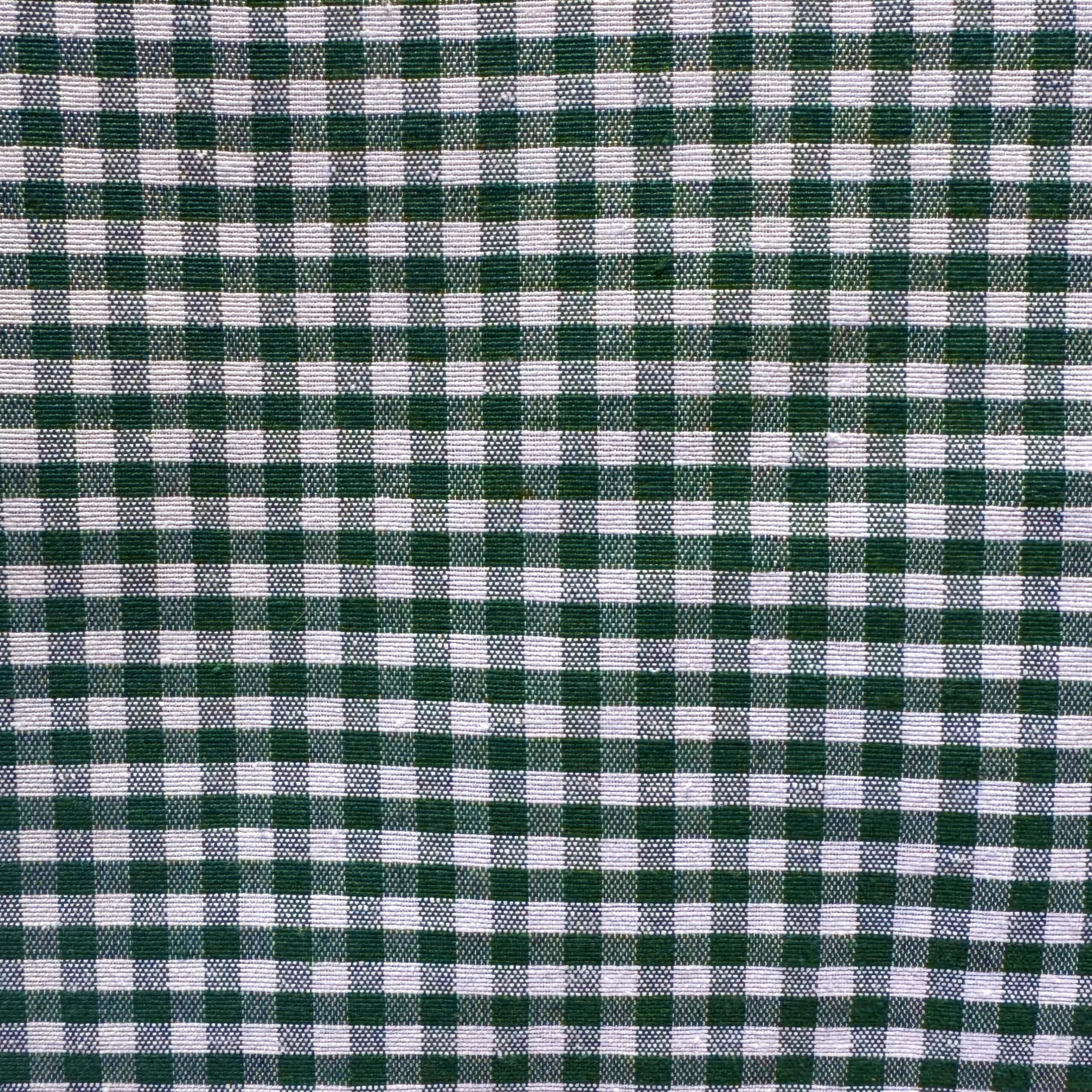 Loneta Vichy Verde Cuadro Pequeño