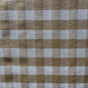 Loneta Vichy Beige Cuando Mediano