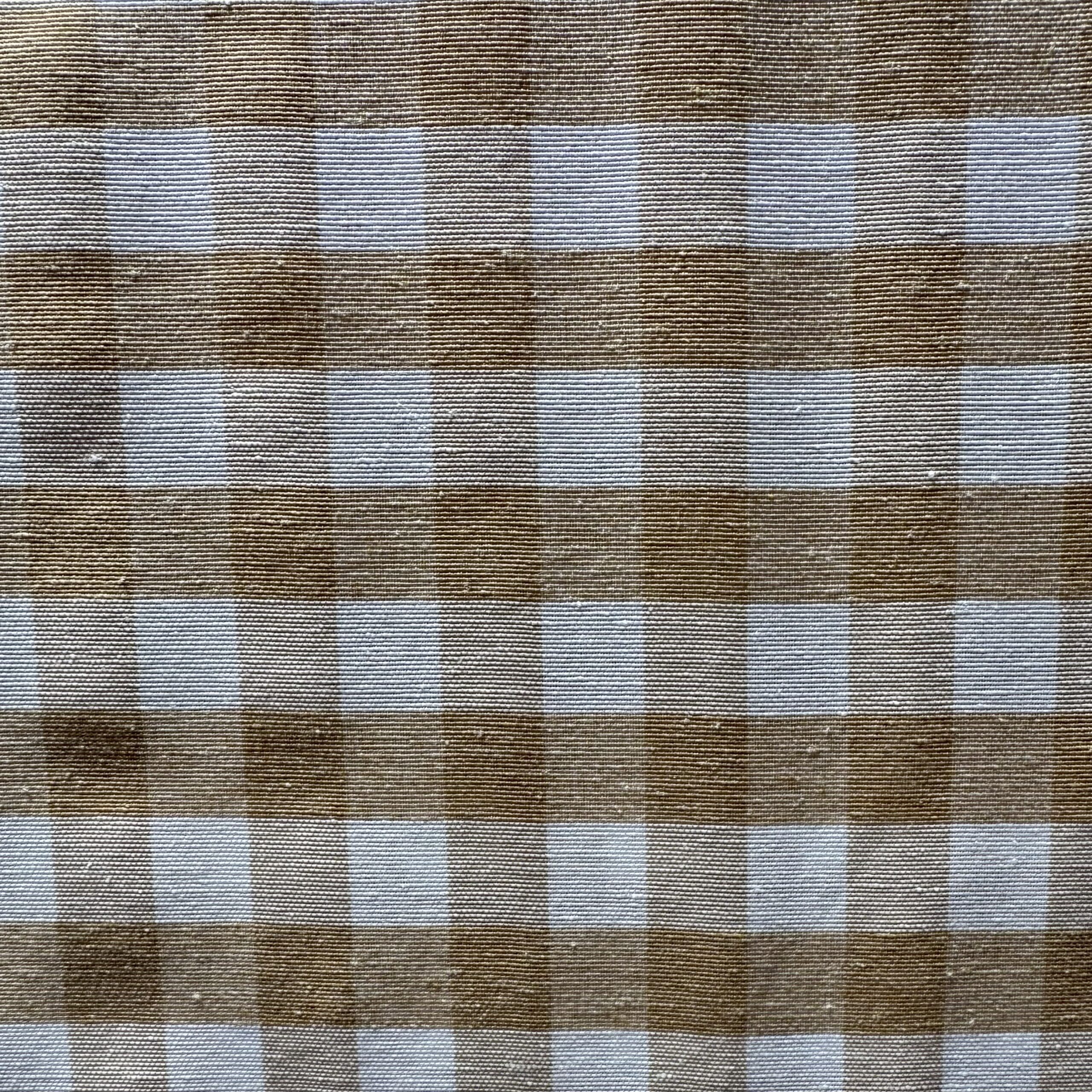Loneta Vichy Beige Cuando Mediano