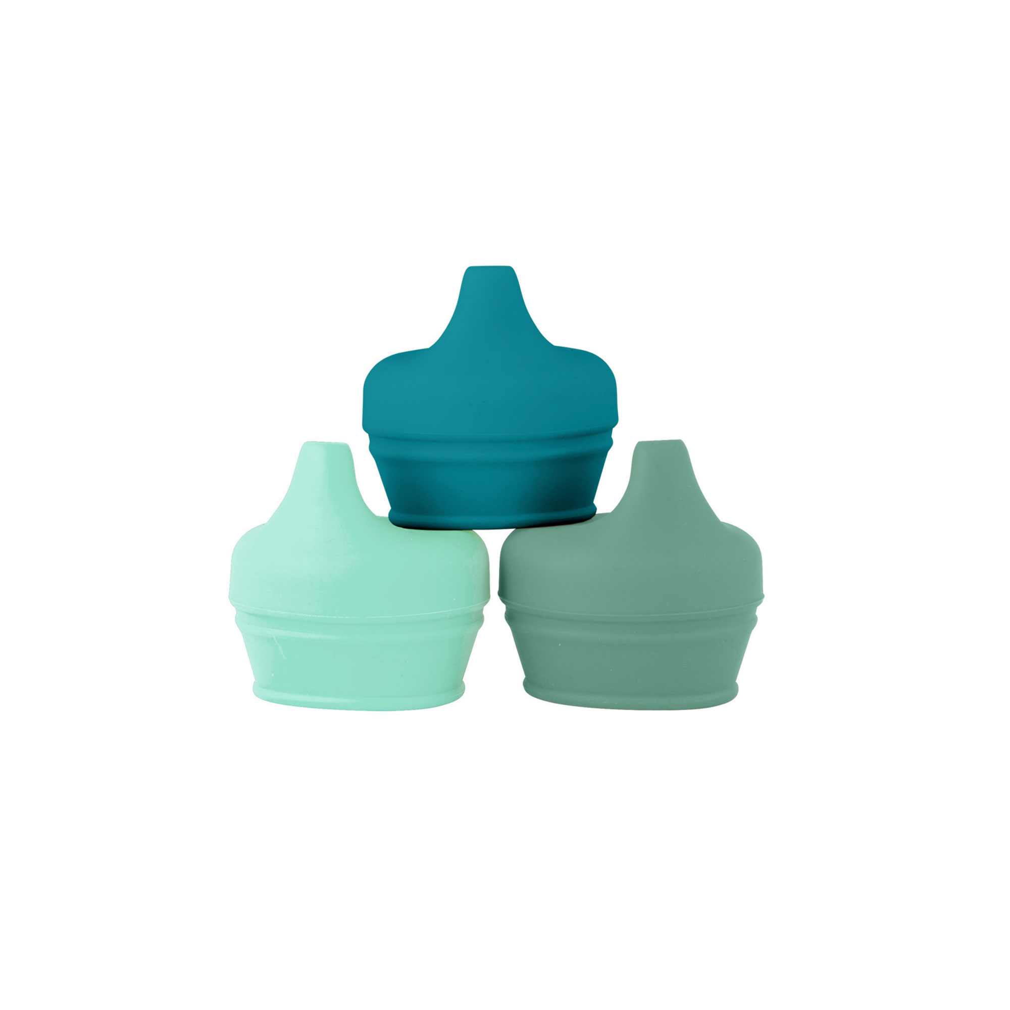 Boon Snug Spout Sippy Lids (Pack of 3) "MINT"