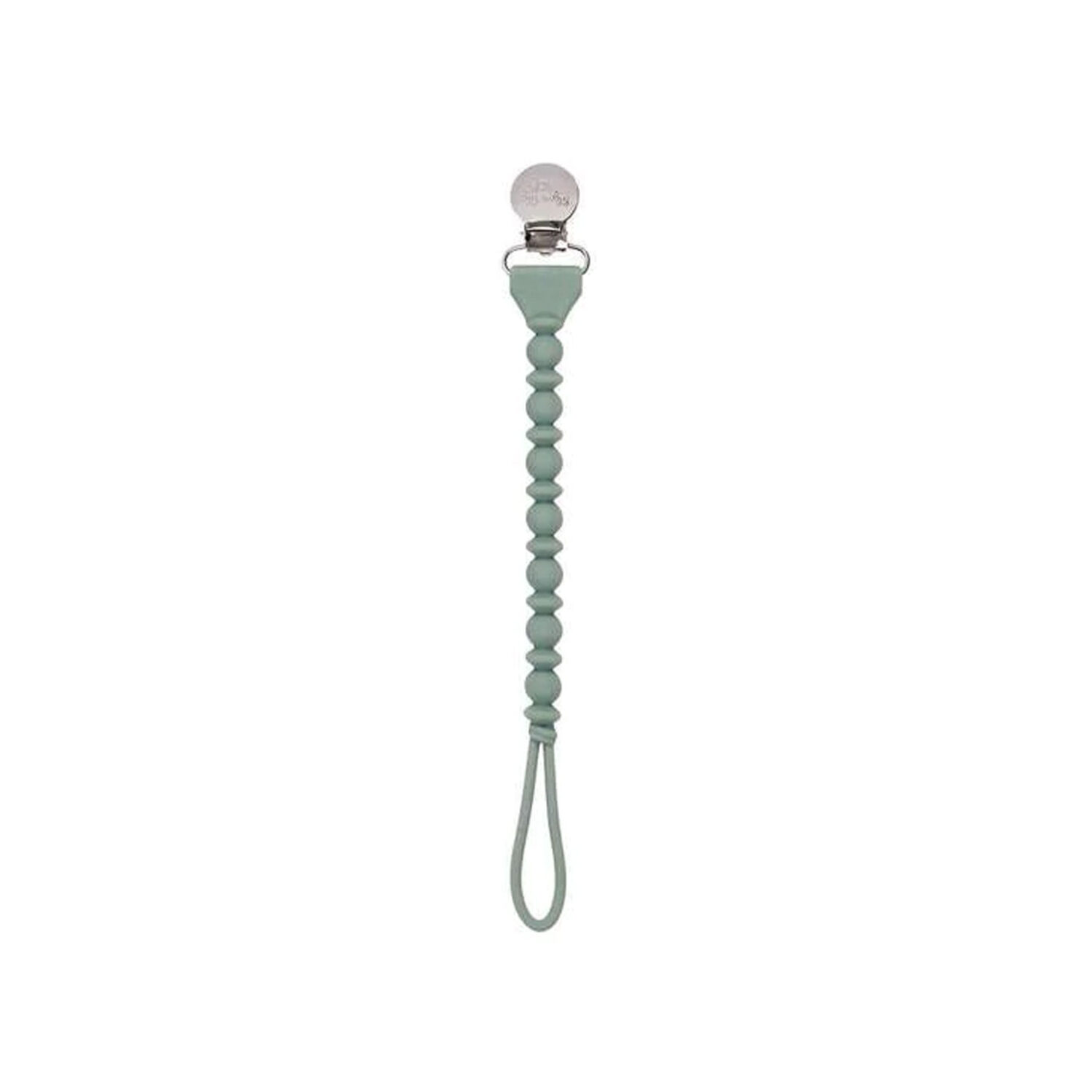 Itzy Ritzy Sweetie Strap Braided Pacifier Clip "SUCCULENT"