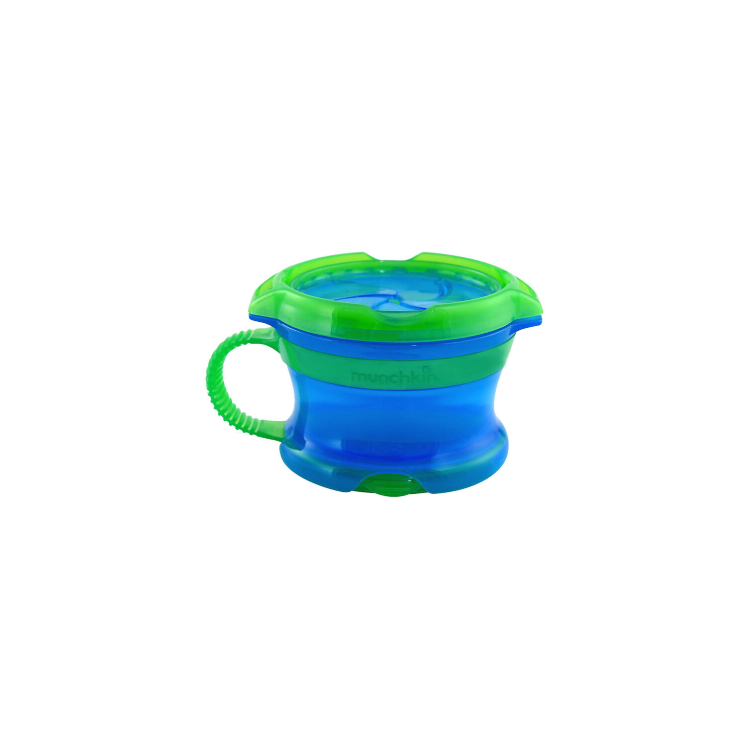 Munchkin Click Lock Deluxe Snack Catcher "BLUE & GREEN"