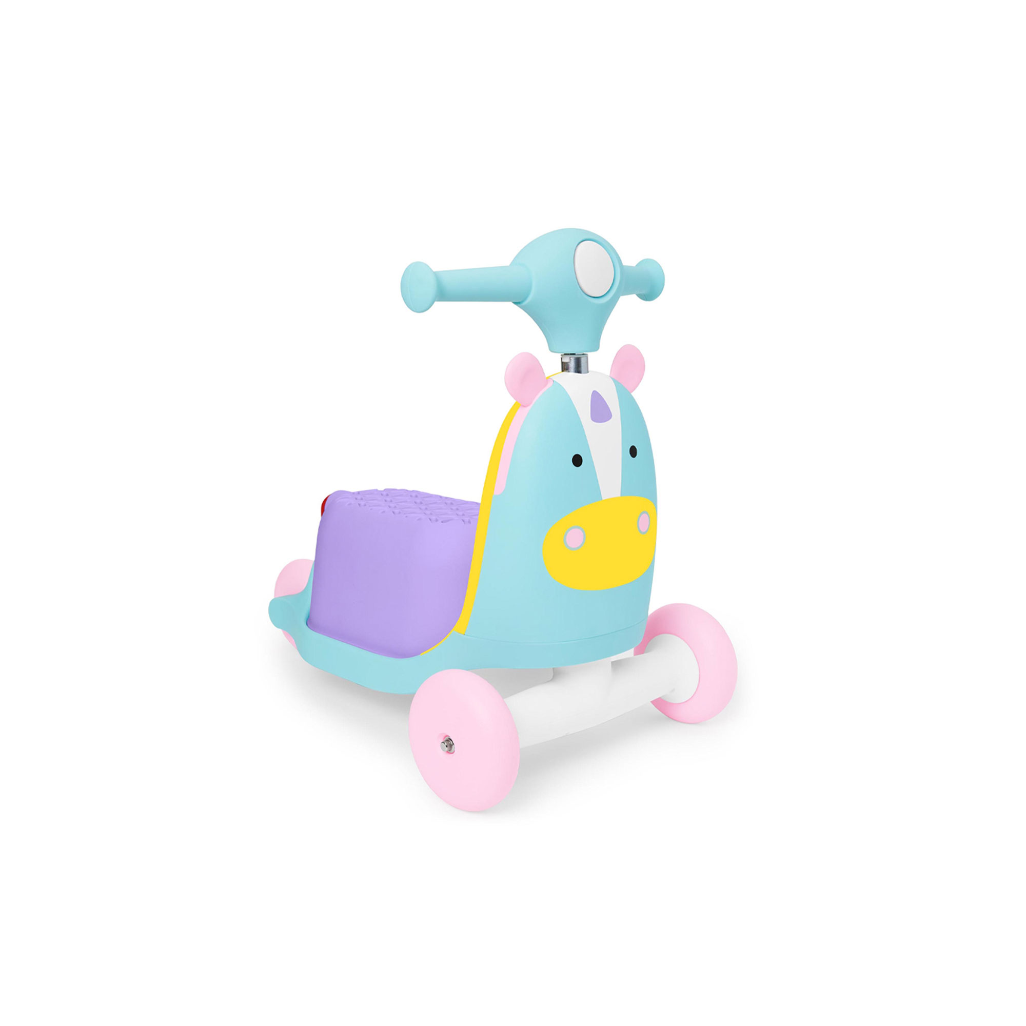 SKIP HOP Zoo 3-In-1 Ride On Toy "UNICORN"
