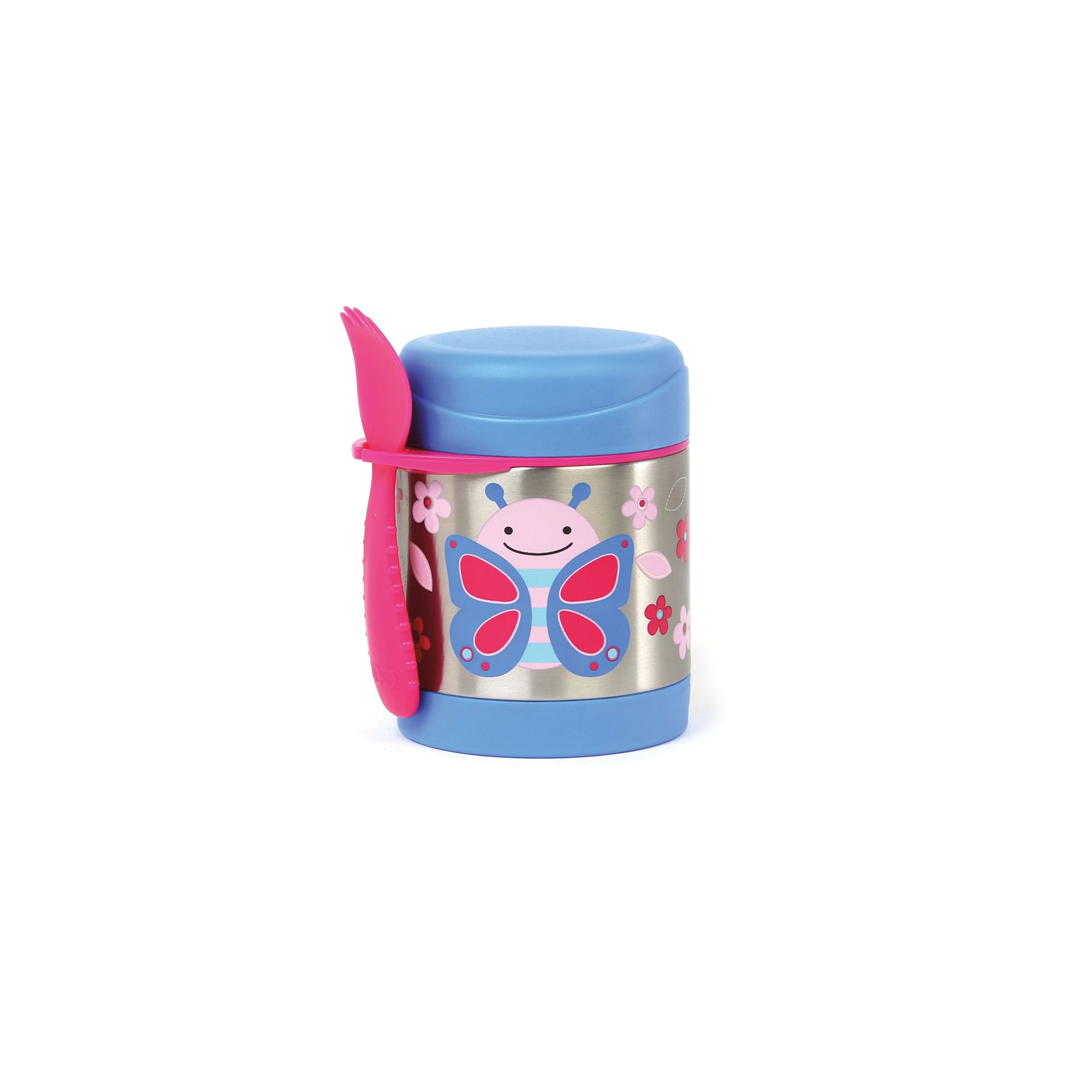 SKIP HOP Zoo Insulated Little Kid Food Jar "BUTTERFLY"