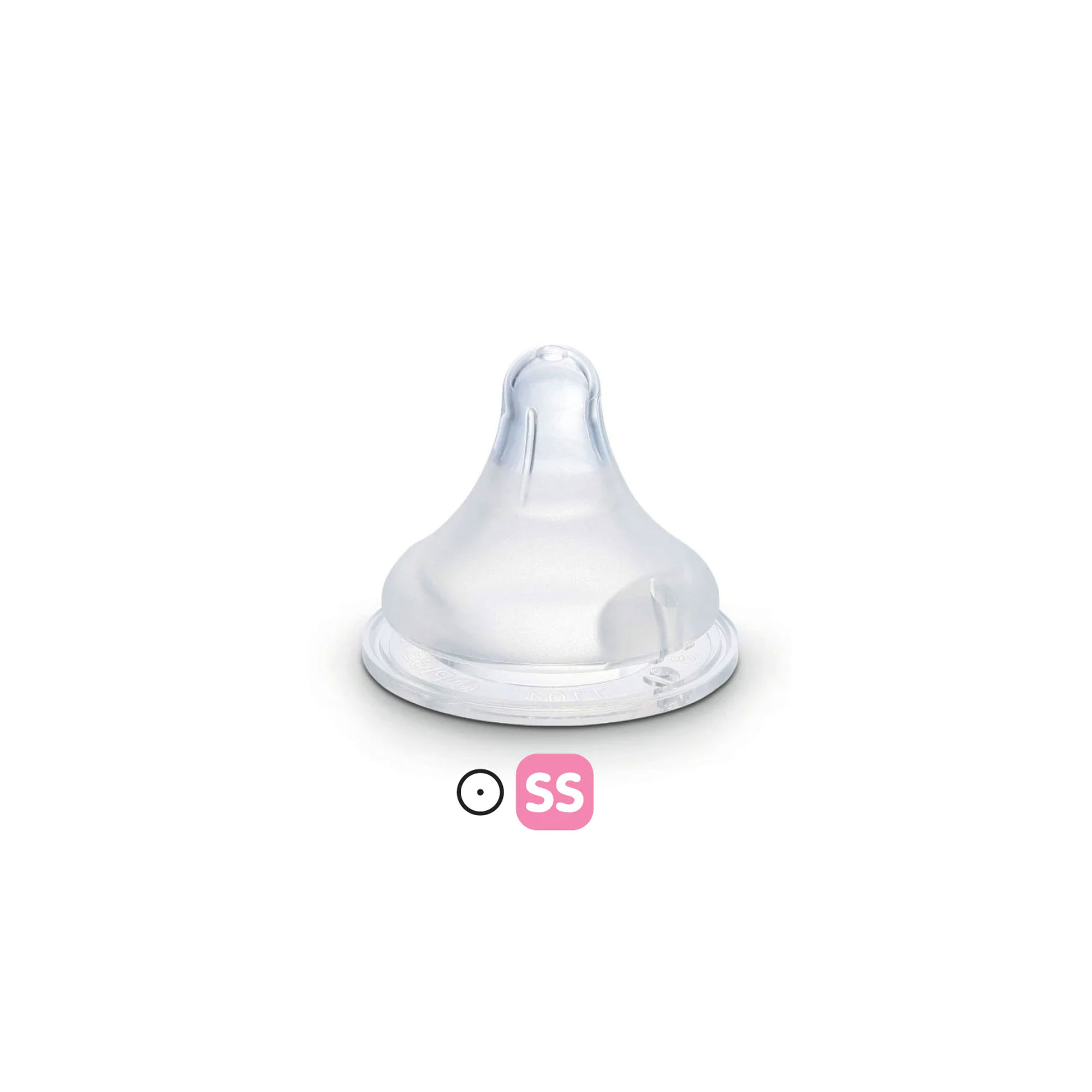 Pigeon SofTouch Peristaltic PLUS Teat "SIZE SS"