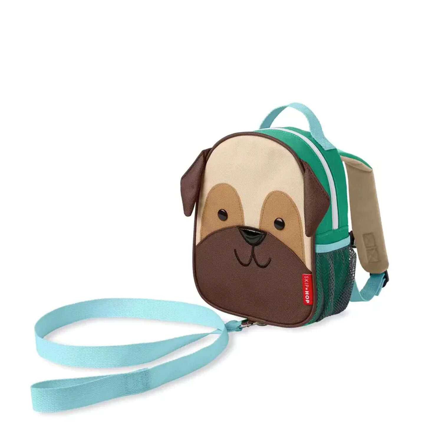 SKIP HOP Zoo Mini Backpack With Safety Harness "PUG"