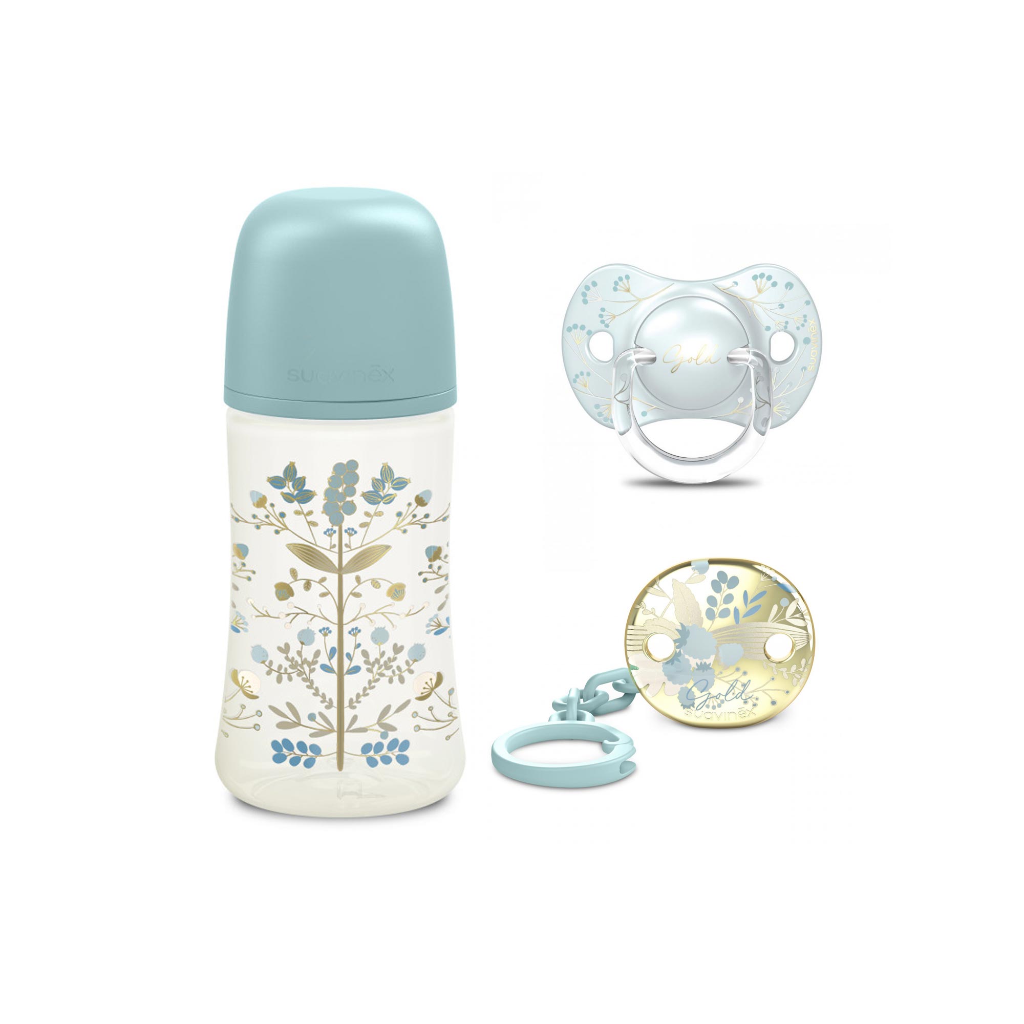 Suavinex Set Gold Collection "LIGHT BLUE"
