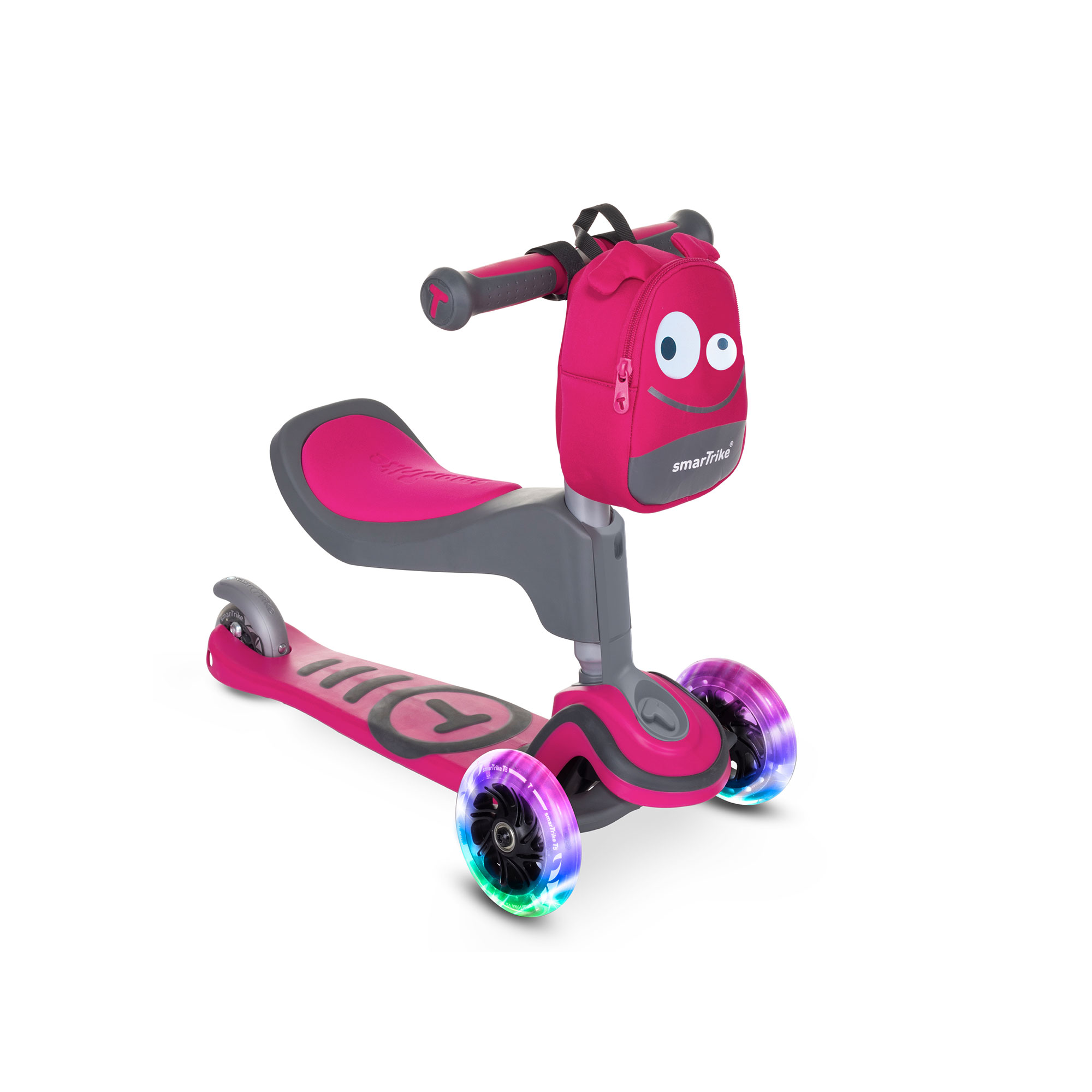 smarTrike 3-in-1 T1 Toddler Scooter "PINK"
