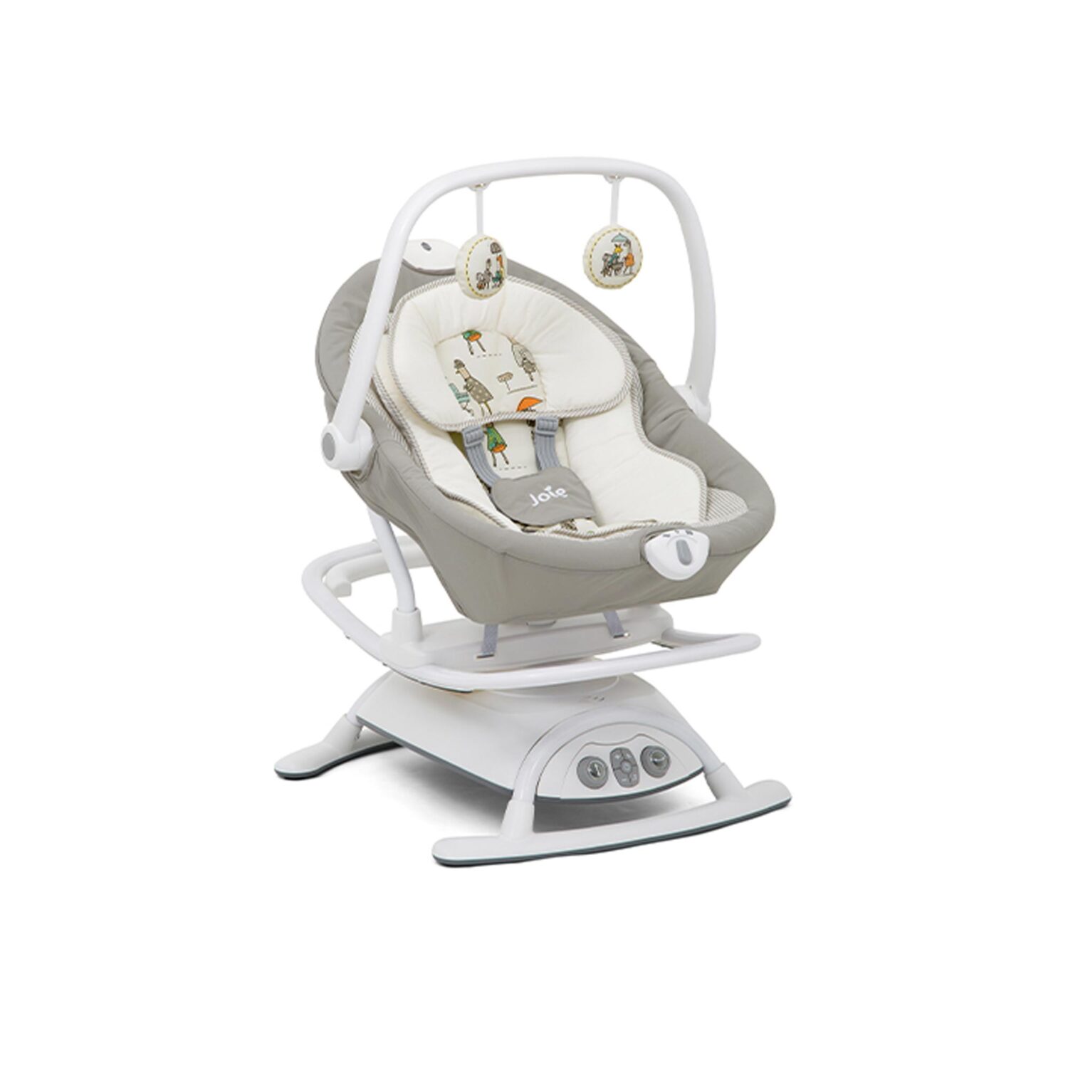 Joie Sansa 2in1 Infant Bouncer & Baby Rocker "FRANKIE & FRIENDS"