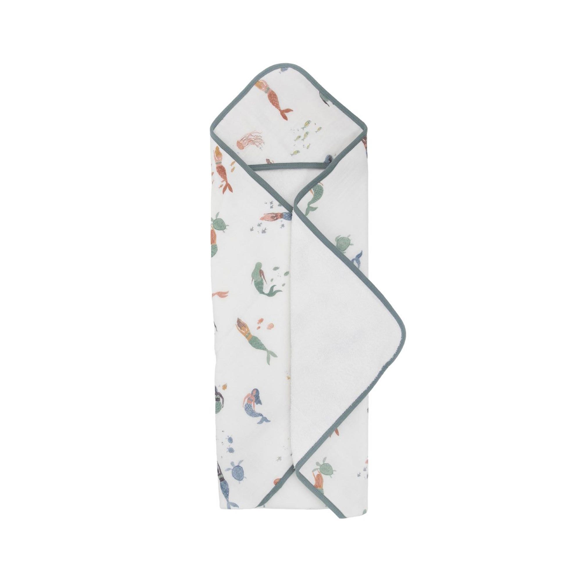 Little Unicorn Infant Hooded Towel "MERMAIDS"