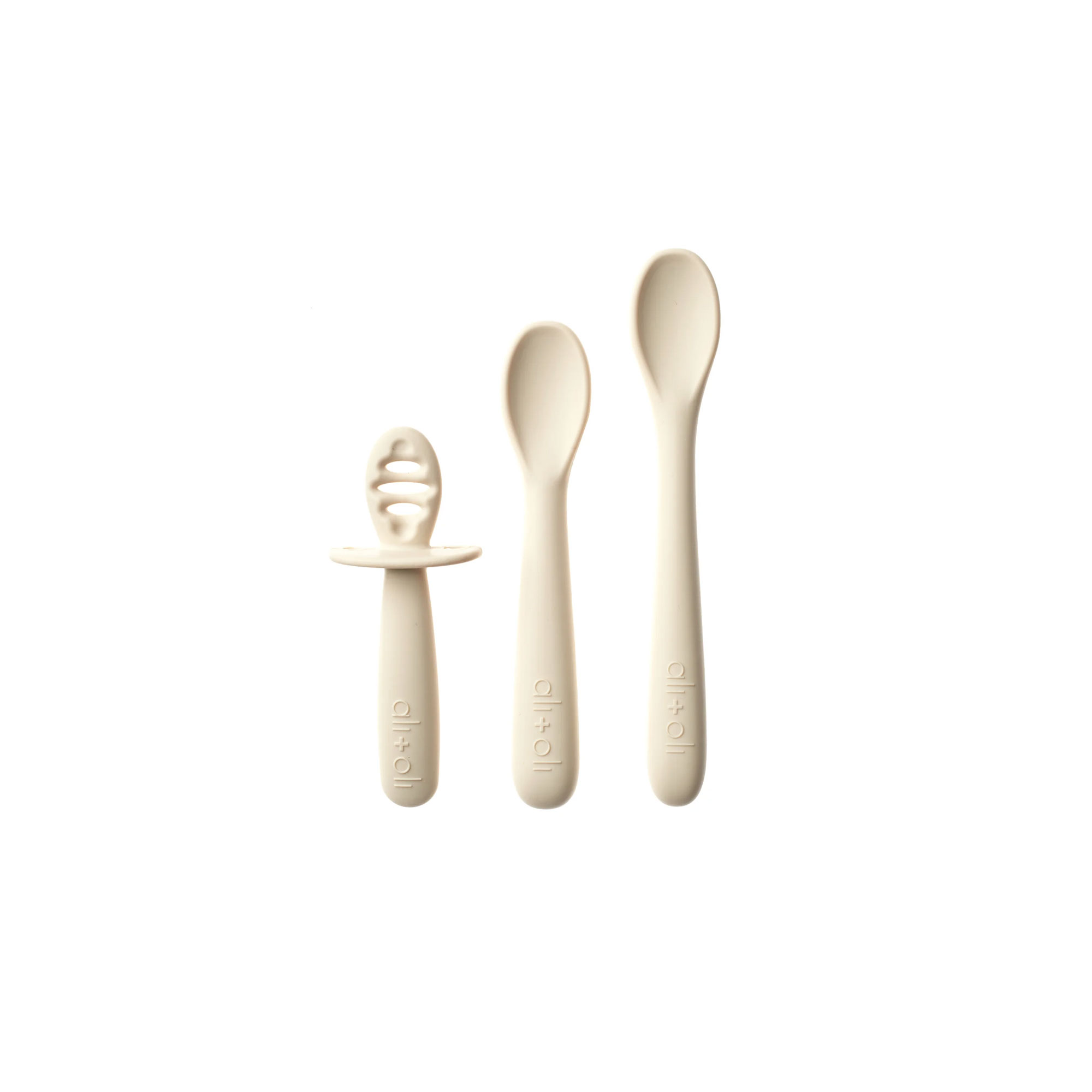 Ali+Oli 3-pc Multi Stage Spoon Set for Baby 6m+ "COCO"