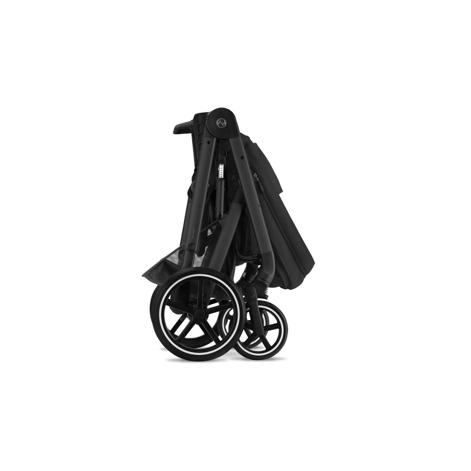 CYBEX Balios S Lux Stroller "MOON BLACK & BLACK FRAME" - Image 2