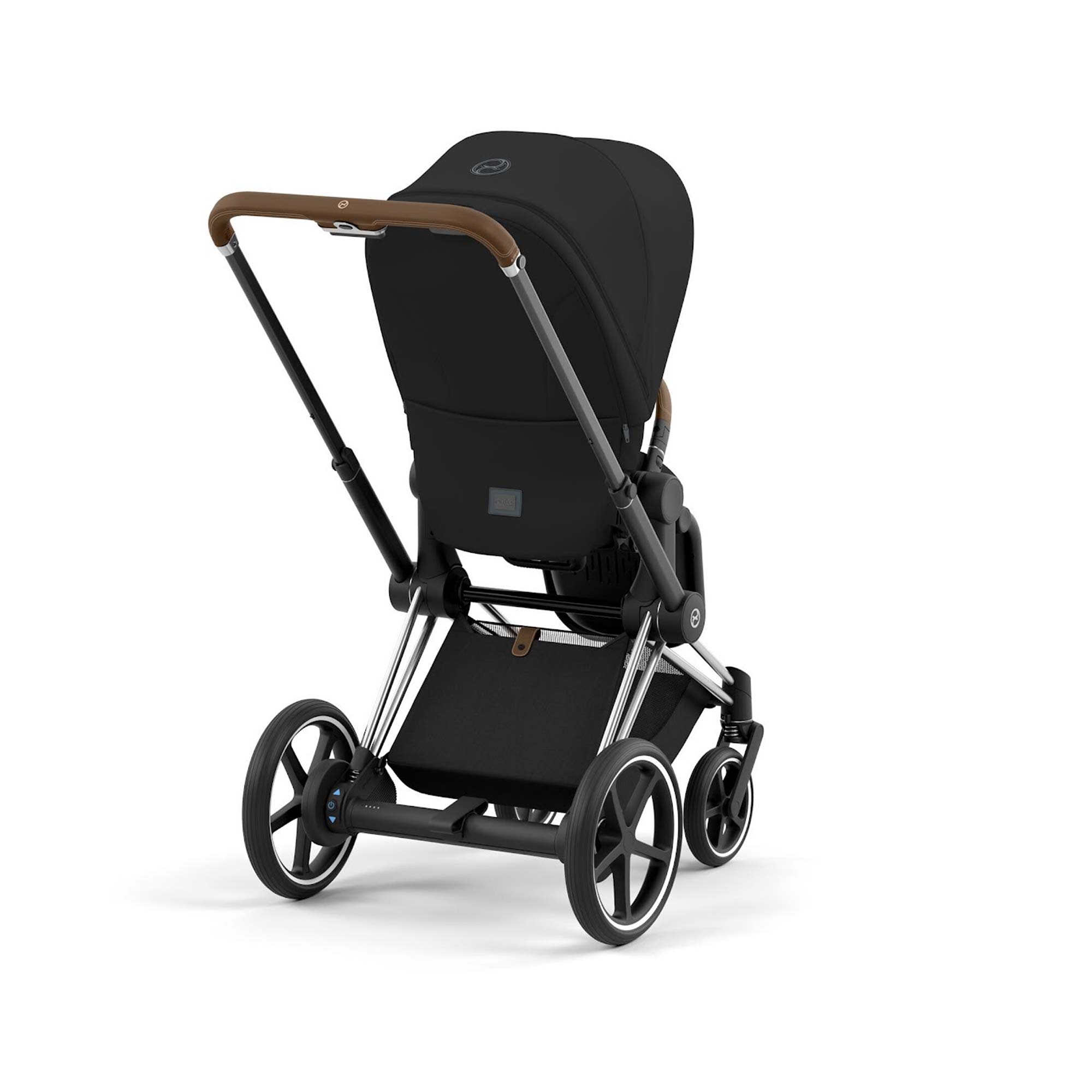 CYBEX e-Priam Frame & Seat RBA "CHROME BROWN" - Image 3