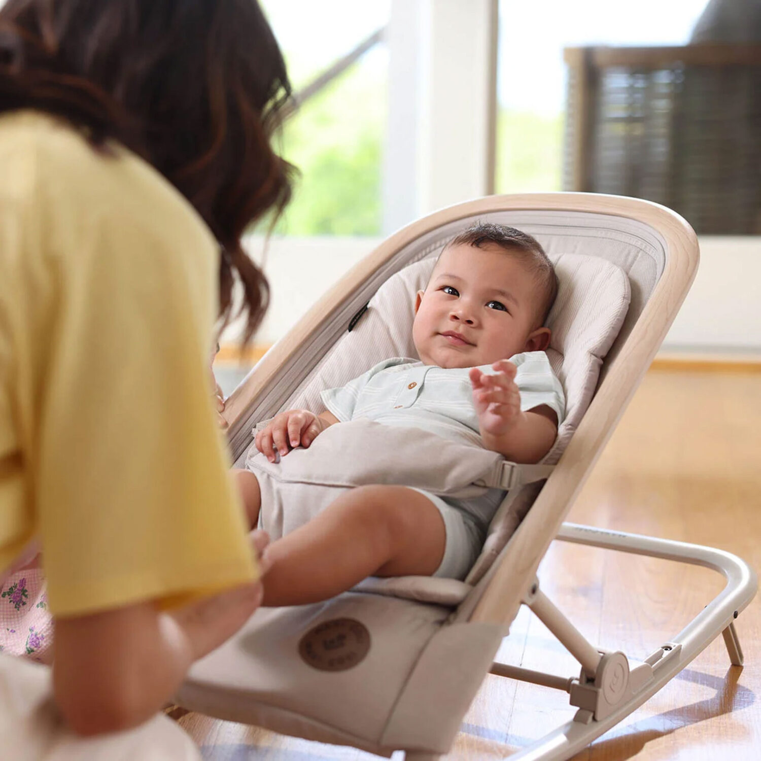 MAXI•COSI Bouncer Kori 2-In-1 Rocker EcoCare "CLASSIC GREEN" - Image 3