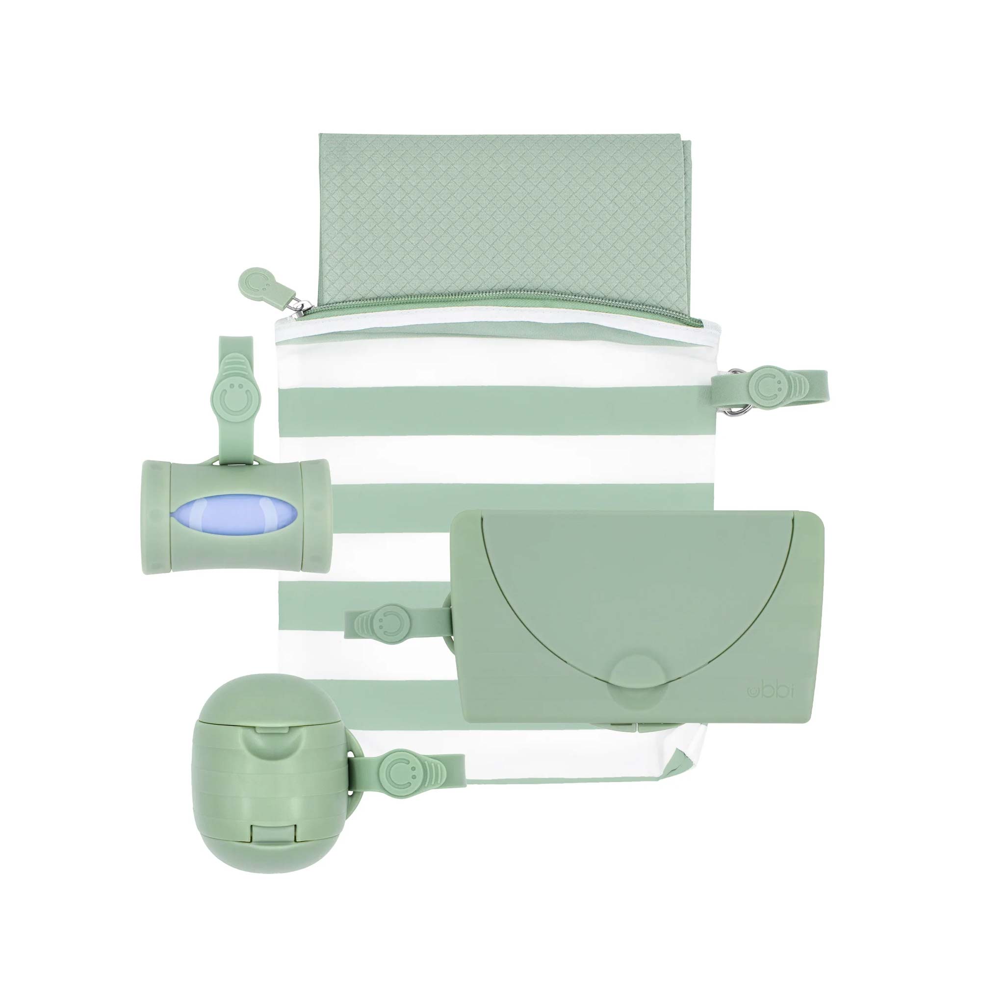 Ubbi On-The-Go Gift Set "SAGE"