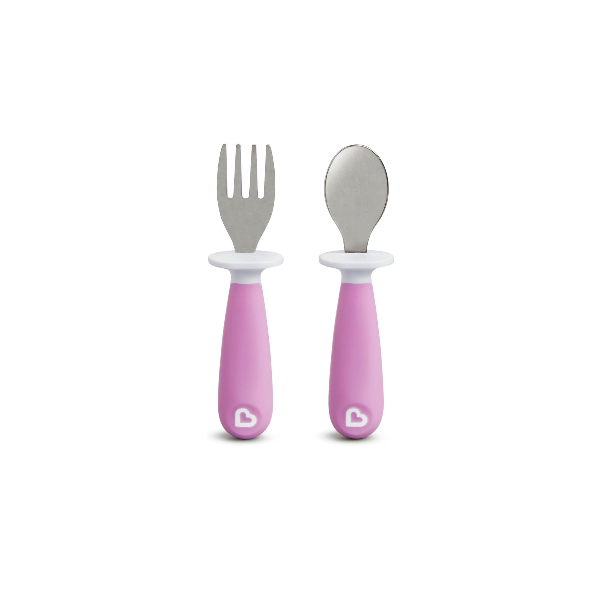 Munchkin Raise Toddler Fork & Spoon Set "LIGHT PURPLE"