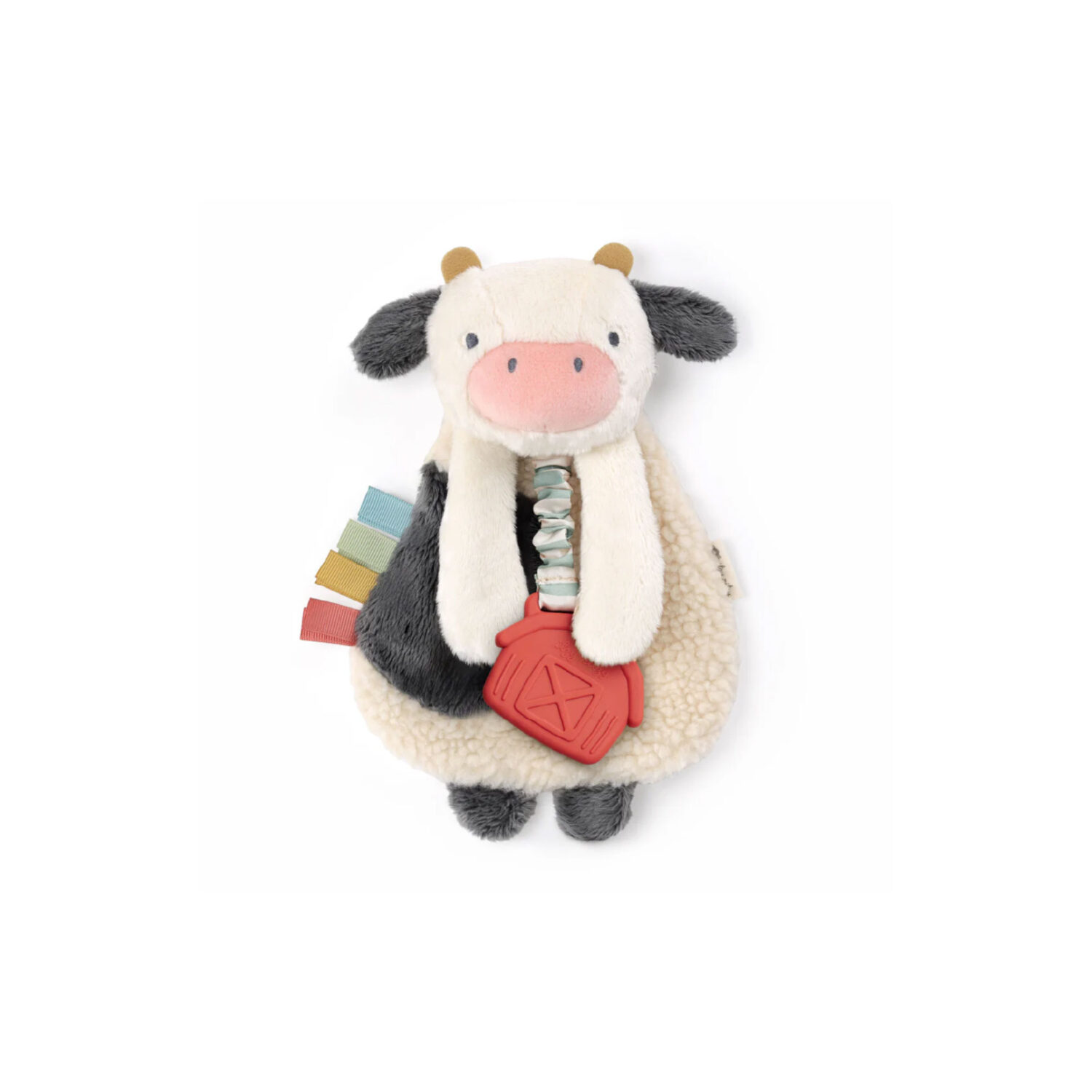 Itzy Ritzy Lovey Pal Plush and Teether Toy "CARMEN THE COW"