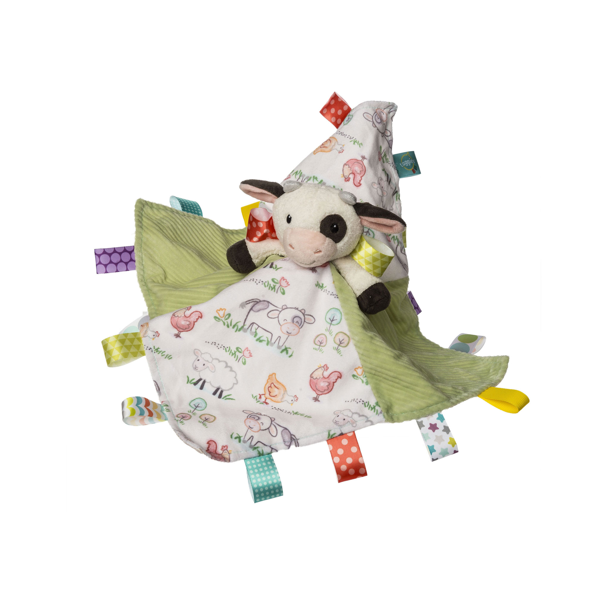 Mary Meyer Taggies Buttercup Cow Character Blanket