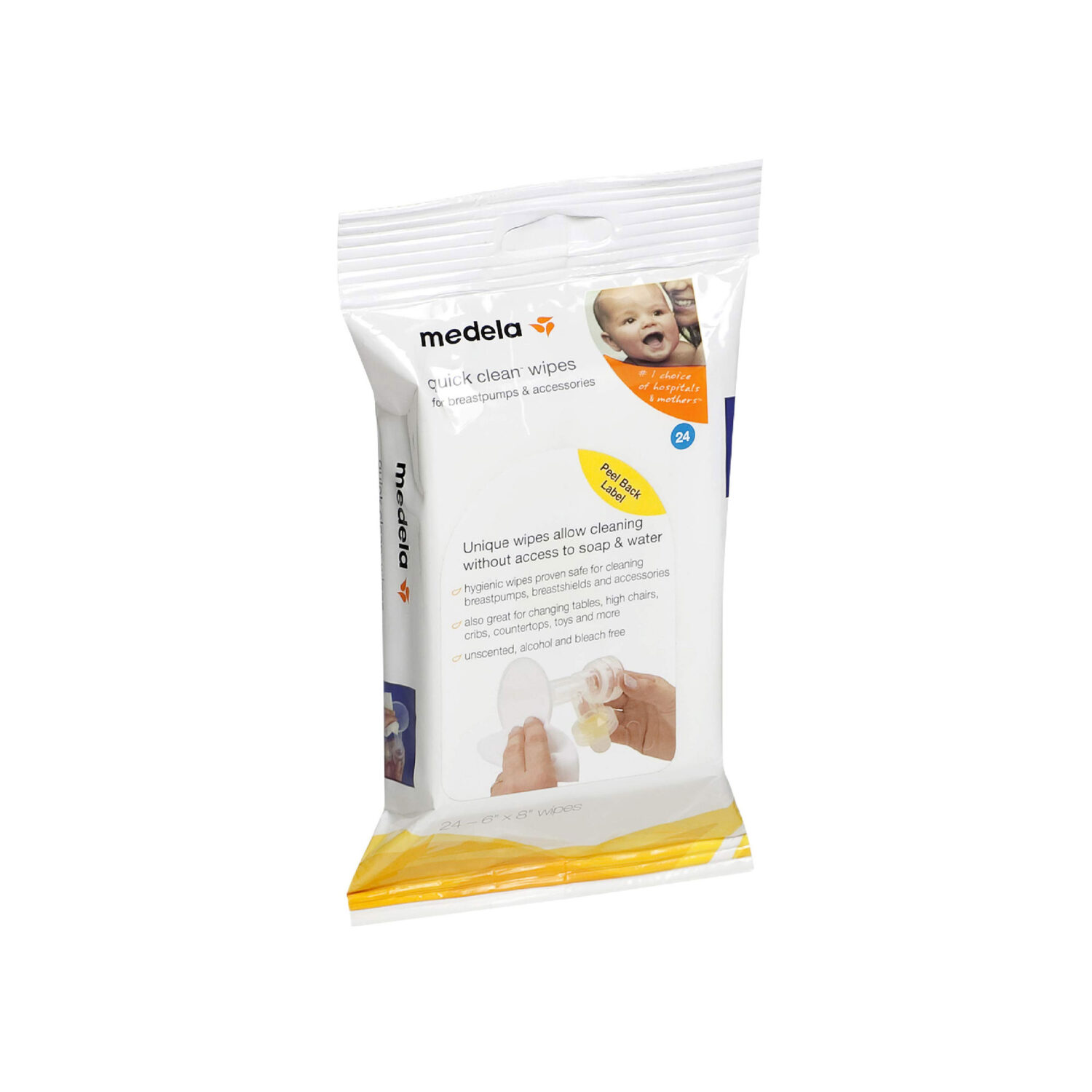 Medela Quick Clean Breast Pump & Accessory Wipes