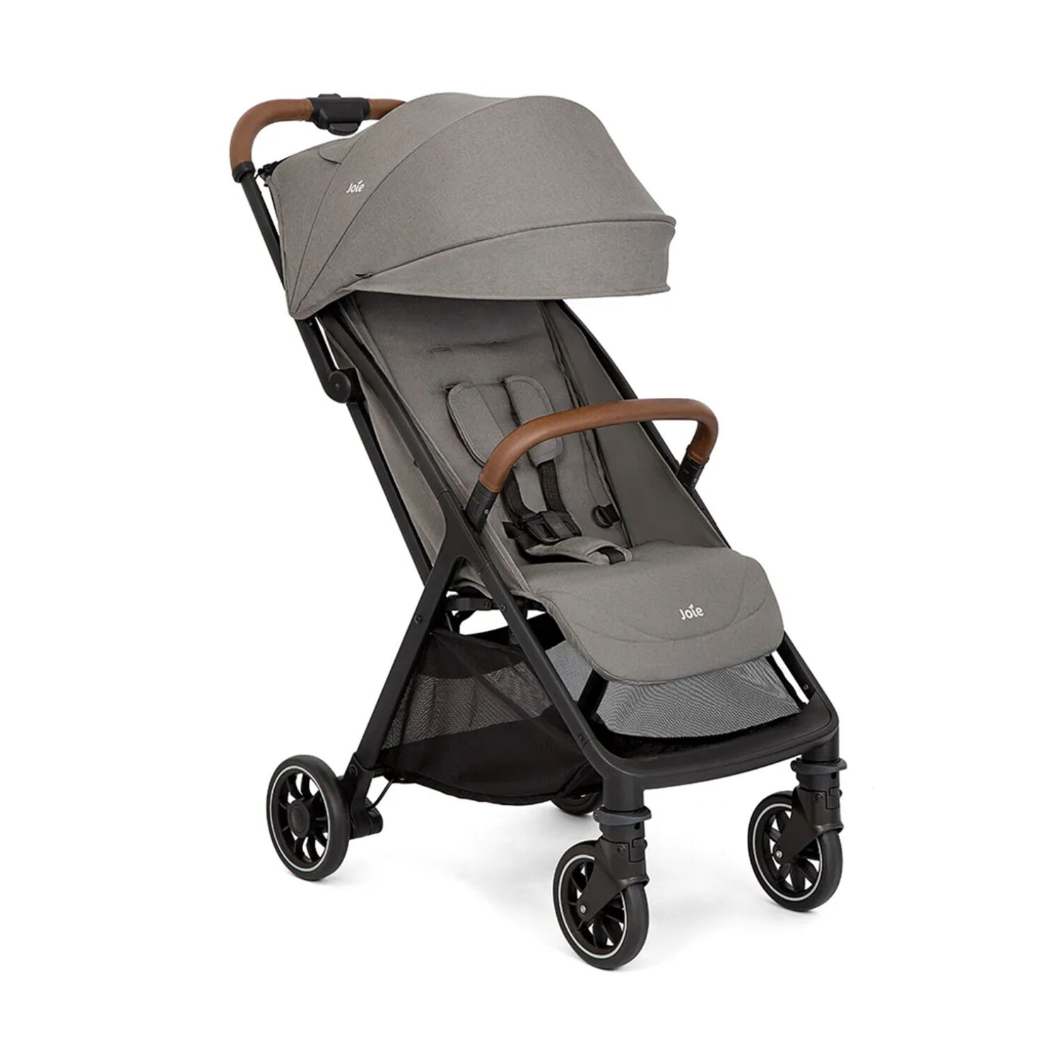 Joie Pact Pro Travel System Lightweight Compact Stroller And Infant Car Seat "PEBBLE"