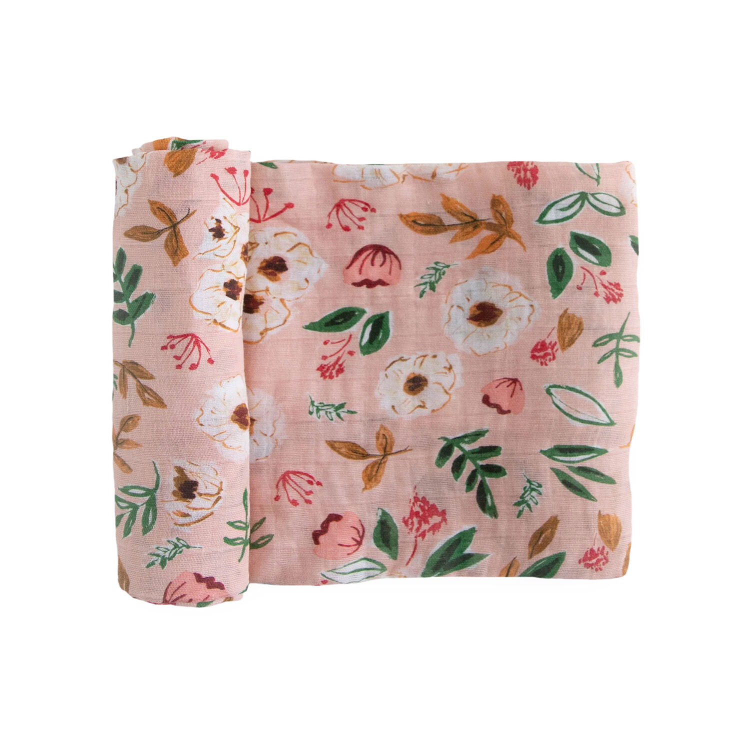 Little Unicorn Cotton Muslin Swaddle Blanket "VINTAGE FLORAL"