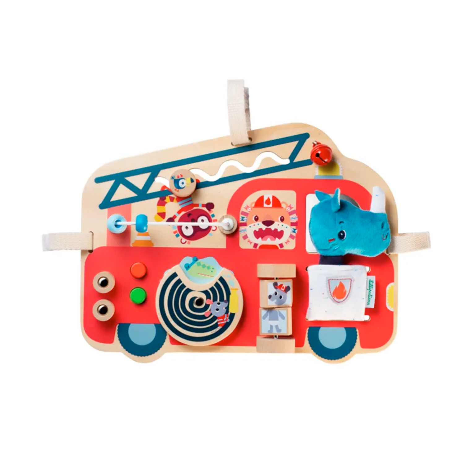Lilliputiens Fire Engine Activity Panel