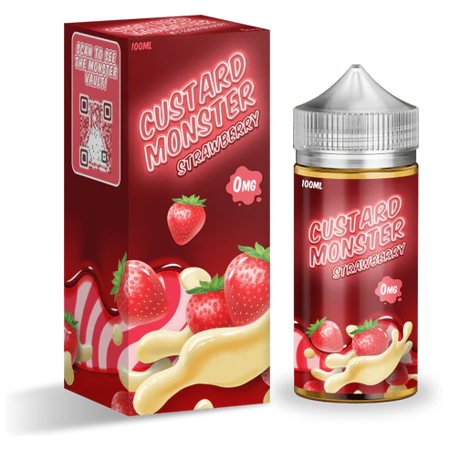 Strawberry Custard Monster by Monster Vape Labs