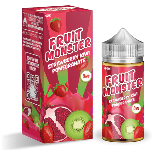 Strawberry Kiwi Pomegranate Fruit Monster by Monster Vape Labs