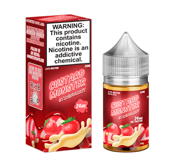 Strawberry Custard Monster by Monster Vape Labs