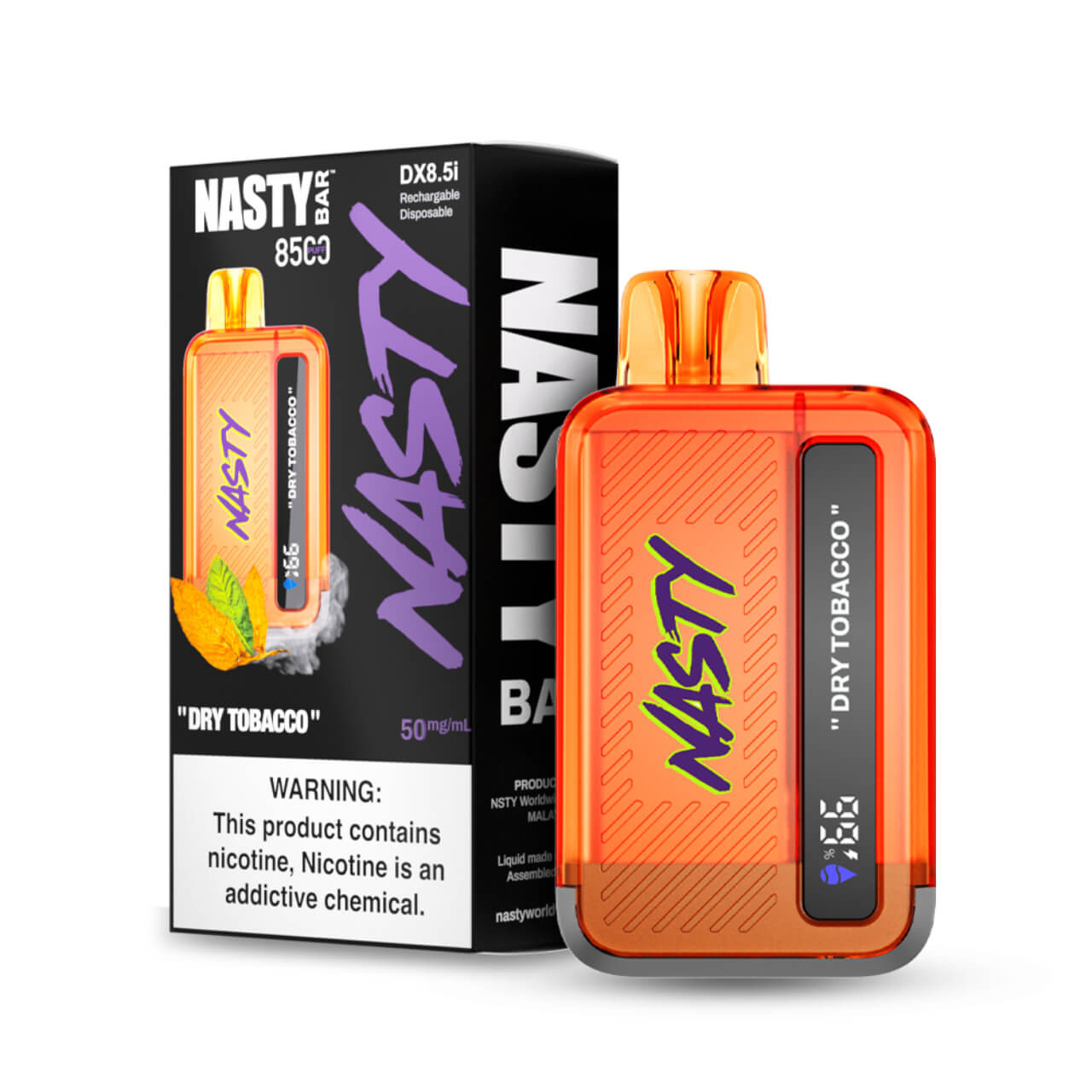 Dry Tobacco DX8.5i by NASTY BAR