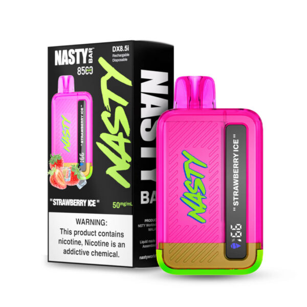 Strawberry ICE DX8.5i by Nasty Bar