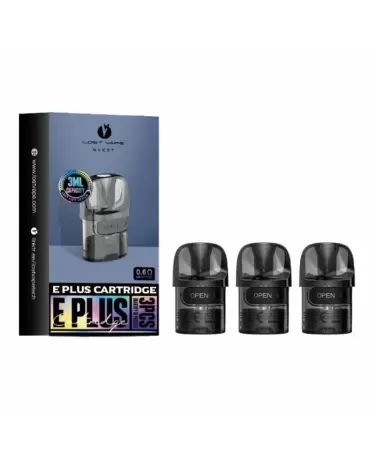 Cartucho E PLUS 3ml 0.6Ω by Lost Vape
