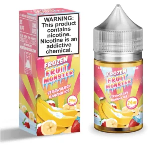 Strawberry Banana Ice Frozen Fruit Monster by Monster Vape Labs