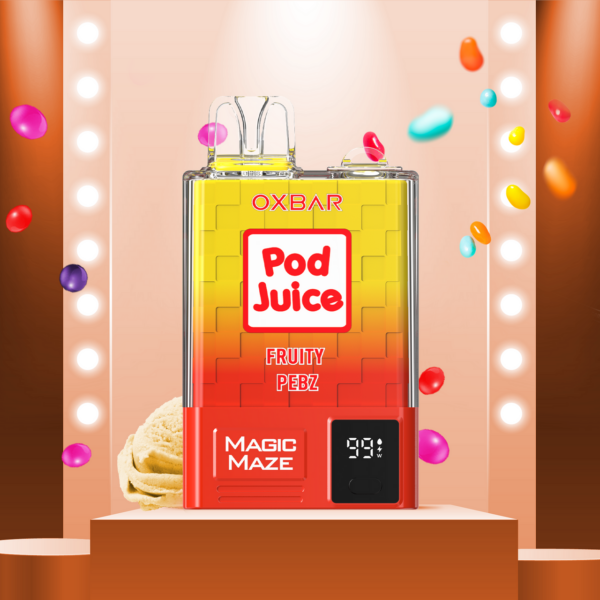 Peach Ringz Pod Juice by OXBAR