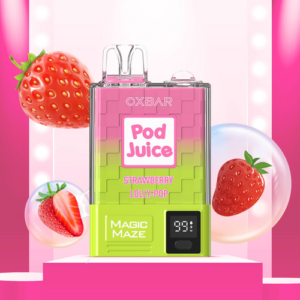 Strawberry Lolly-Pop Pod Juice by OXBAR