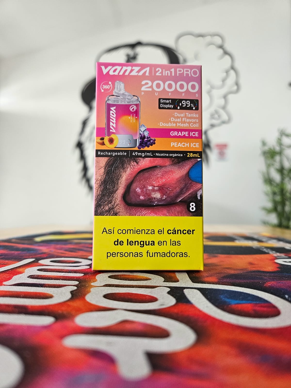 Grape Ice & Peach Ice 2in1 PRO by Vanza