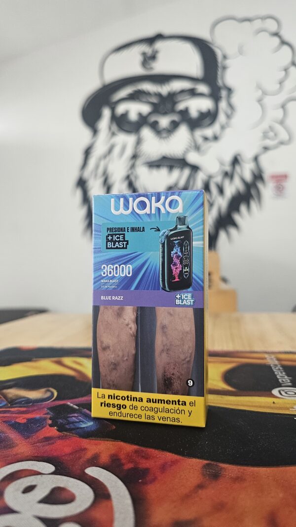 Blue Razz Ice WAKA 36000 by RELX