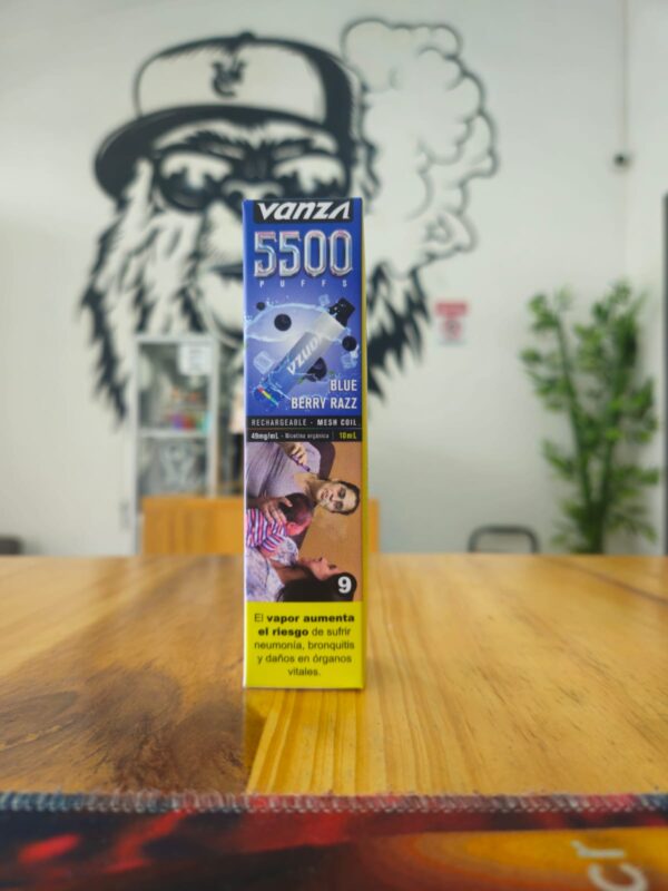 Blue Berry Razz 5500 Monster by Vanza