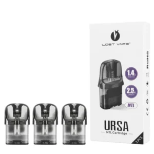 Cartucho Ursa 2.5ml 1.4Ω MTL by Lost Vape