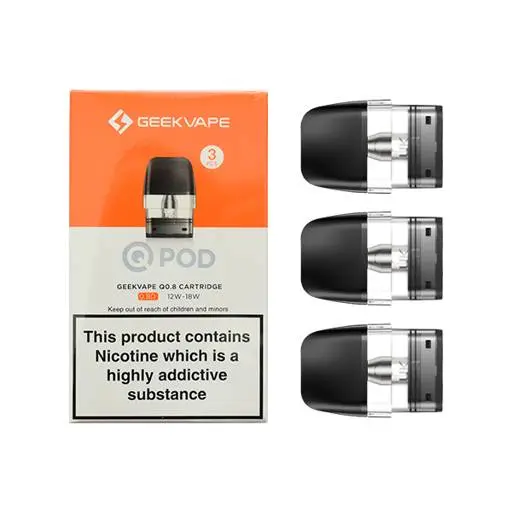 Cartucho Q Pod 2ml 0.8Ω  by Geek Vape