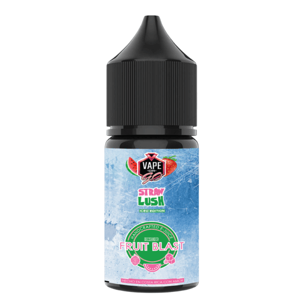 Straw Lush Iced Fruit Blast by VAPE-OR-GO