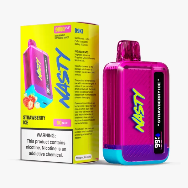 Strawberry Ice D9Ki by NASTY BAR