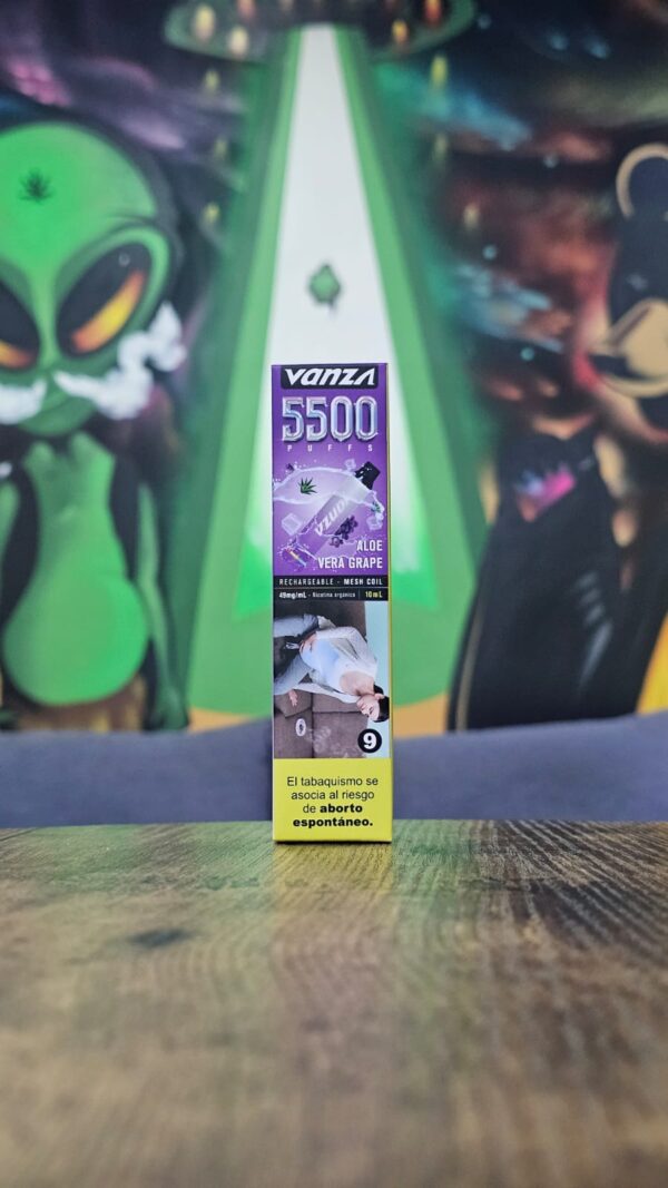 Aloe Vera Grape 5500 by Vanza