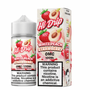 White Peach Strawberry Ice By Hi Drip