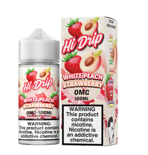 White Peach Strawberry By Hi Drip