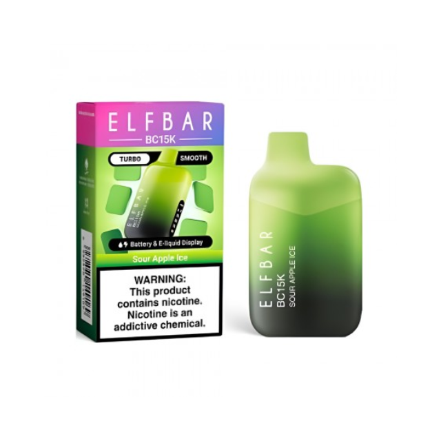 Sour Apple Ice BC15K by ELFBAR