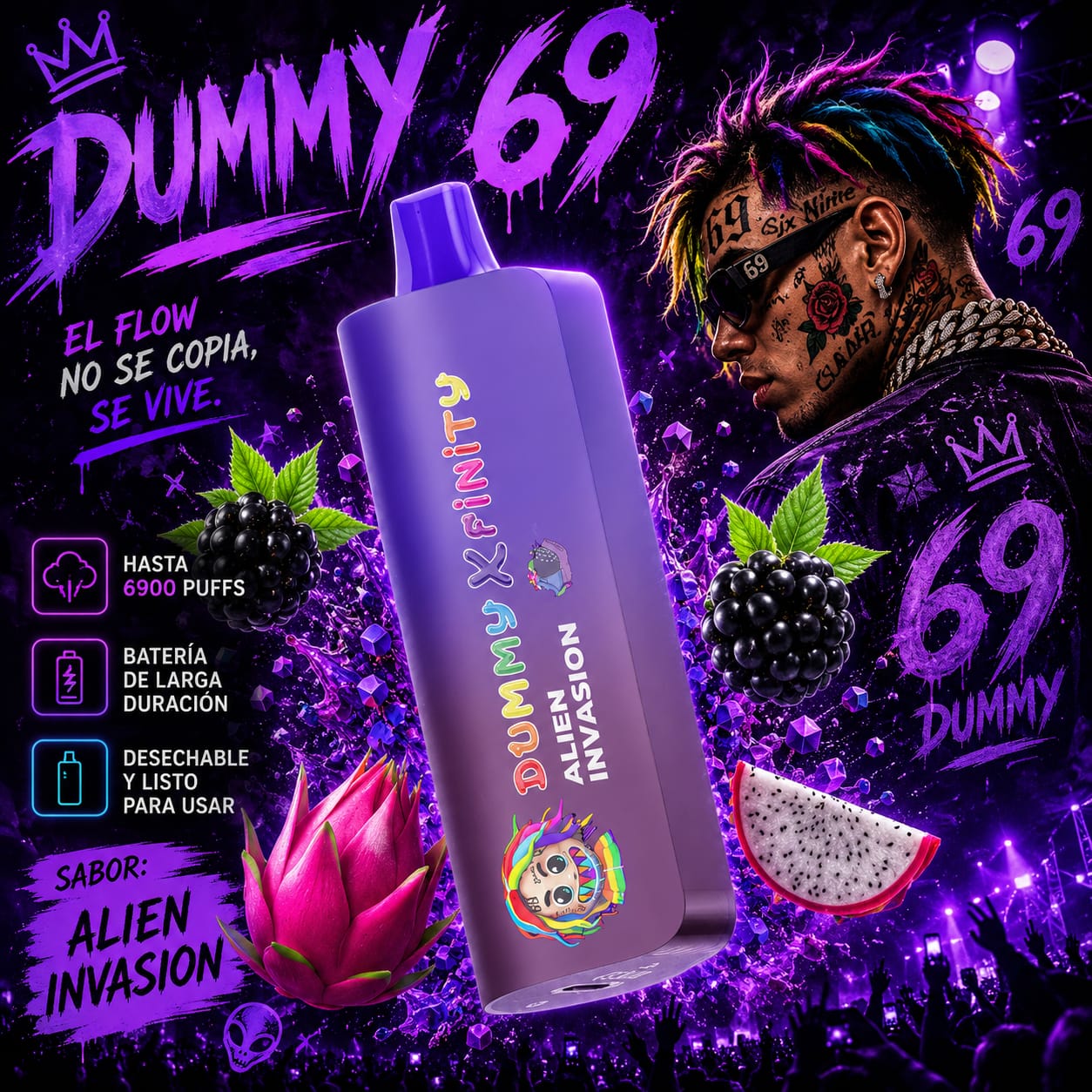 Mixed Berry Xfinity by Dummy Vapes