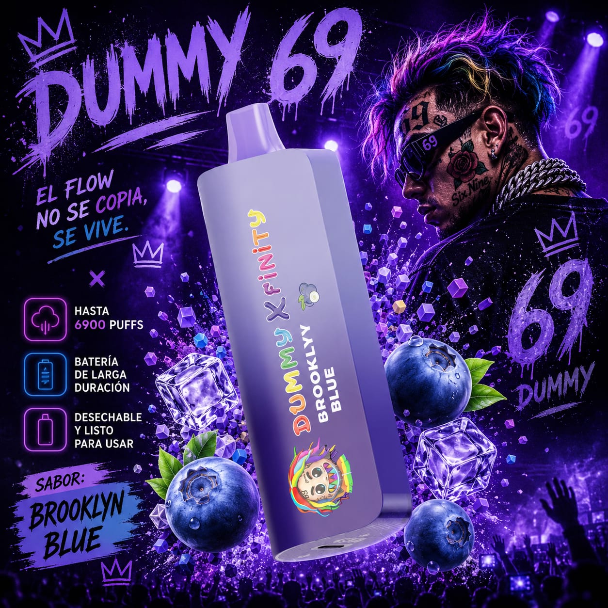 Blueberry Xfinity by Dummy Vapes