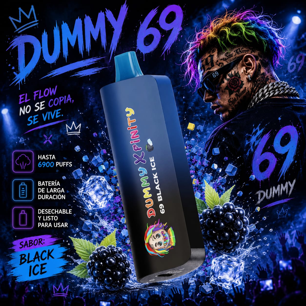 Black Ice Xfinity by Dummy Vapes