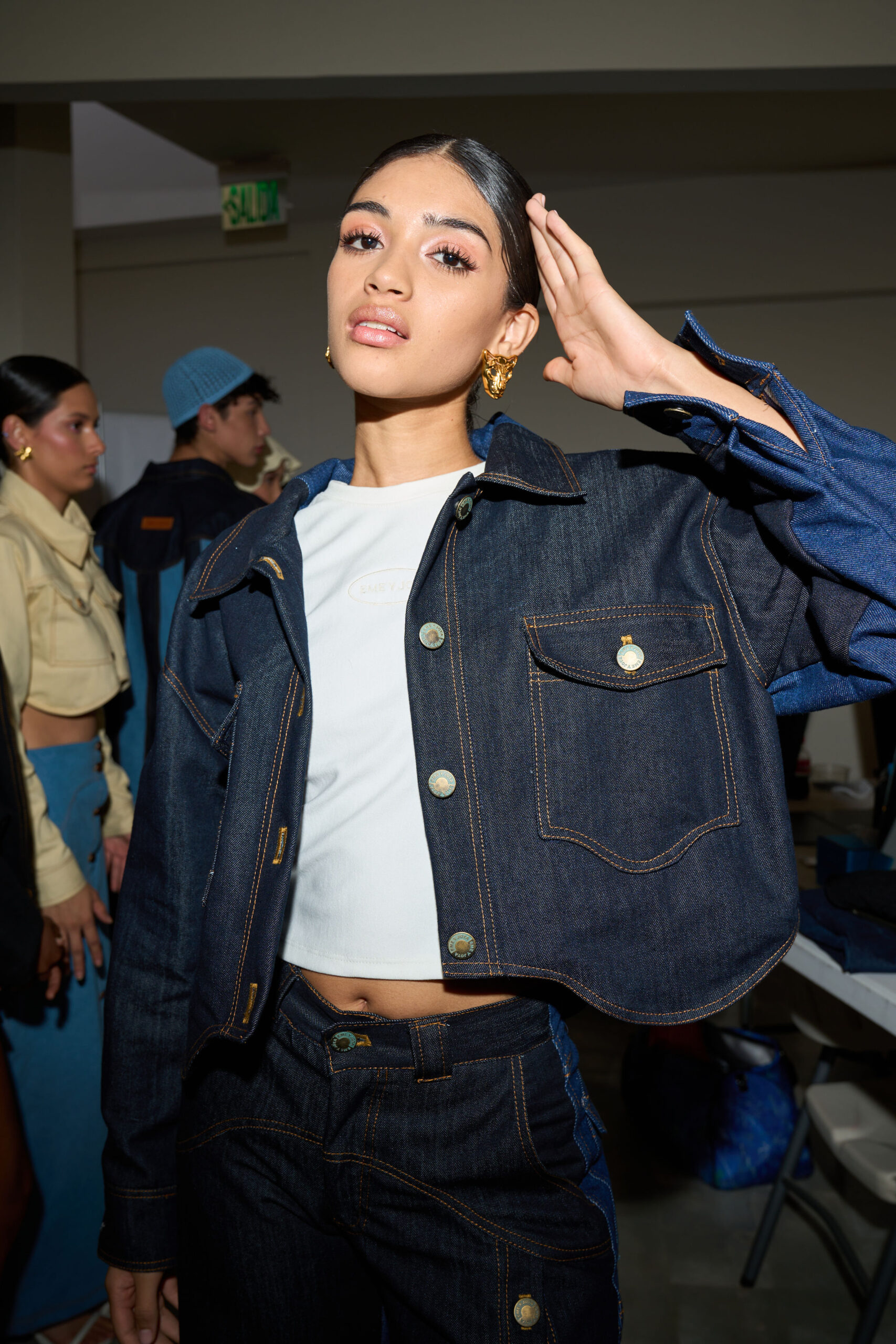 Ondas Jacket - Blue - Image 3